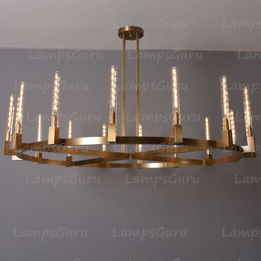 Canneley Round Chandelier 72"