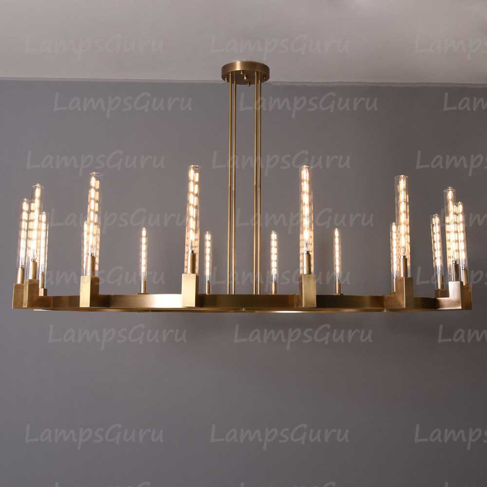 Canneley Round Chandelier 72"