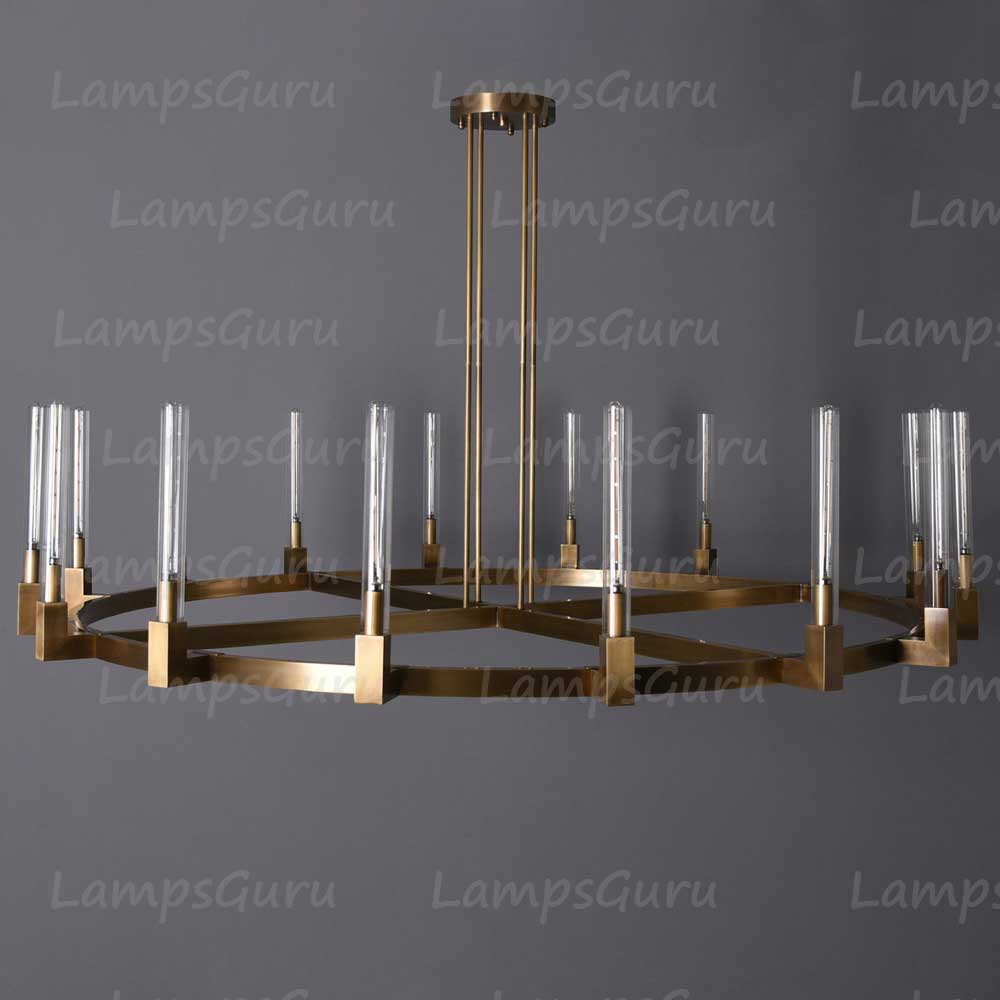 Canneley Round Chandelier 72"