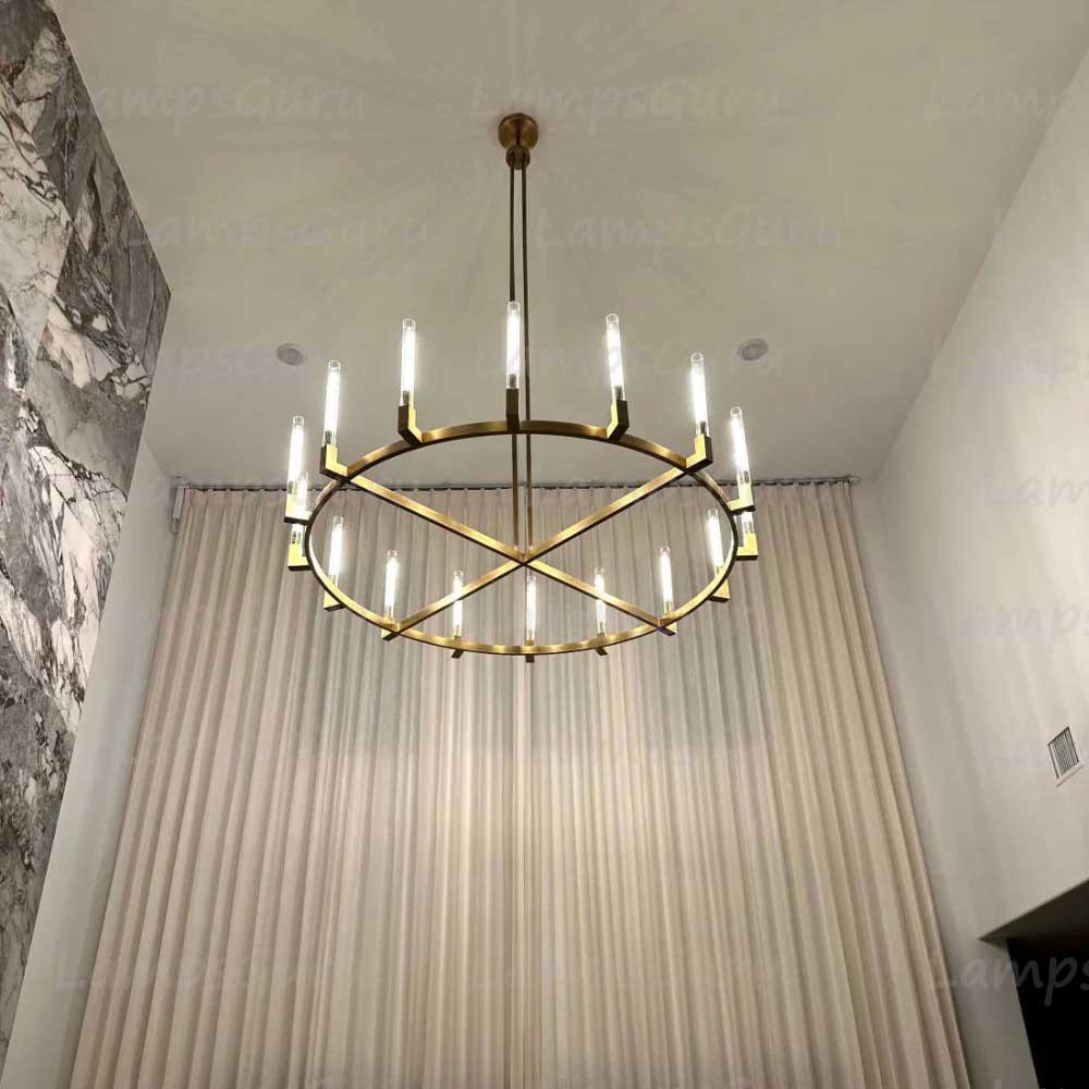 Canneley Round Chandelier 72"