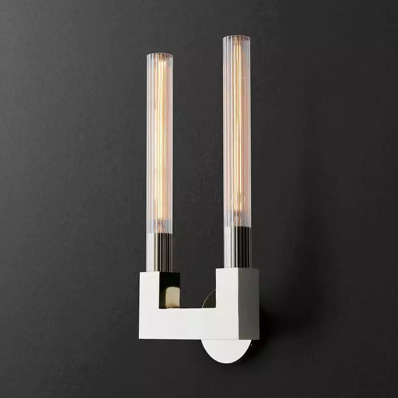 Canneley Glass Double Wall Sconce