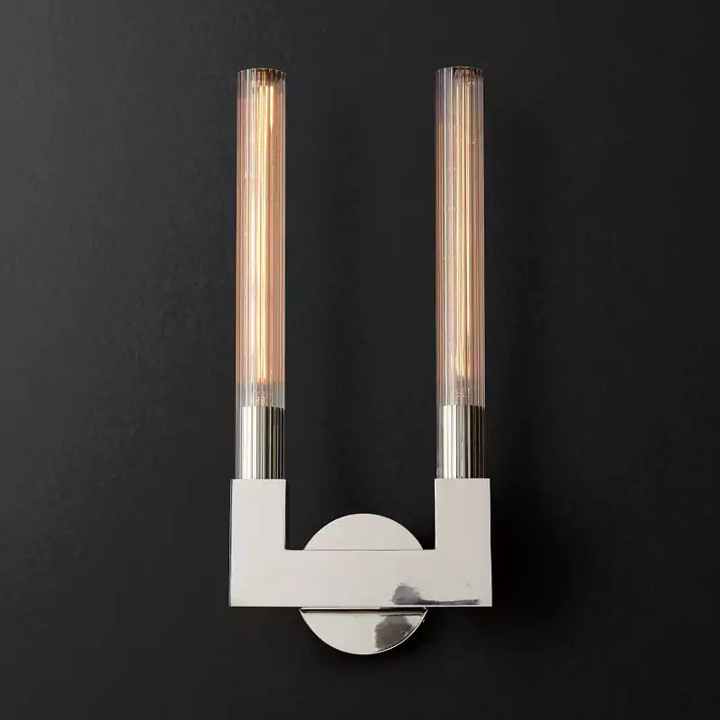 Canneley Glass Double Wall Sconce