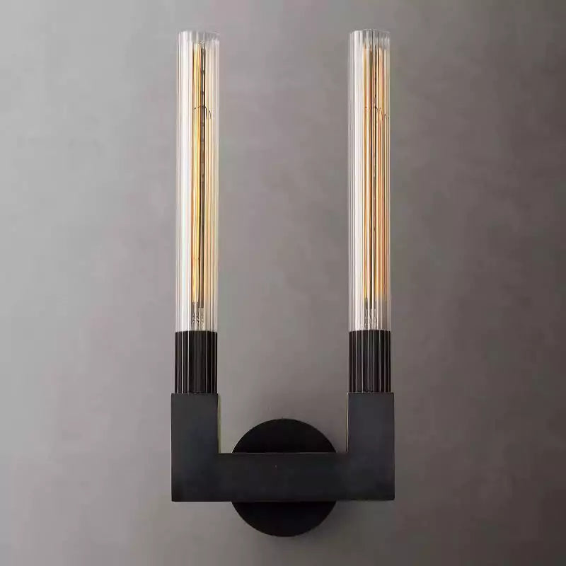 Canneley Glass Double Wall Sconce