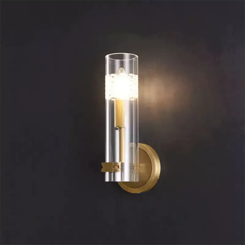 Chamont Brass Kaleidoscope Wall Sconce