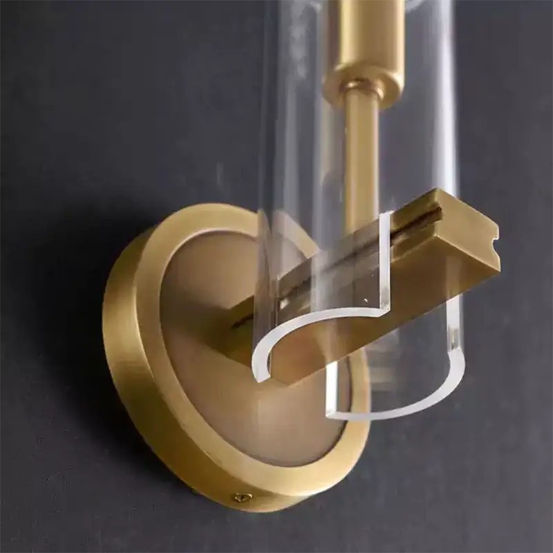 Chamont Brass Kaleidoscope Wall Sconce