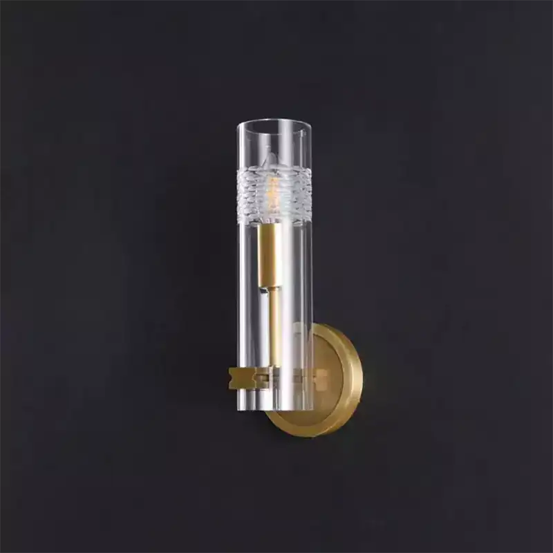 Chamont Brass Kaleidoscope Wall Sconce