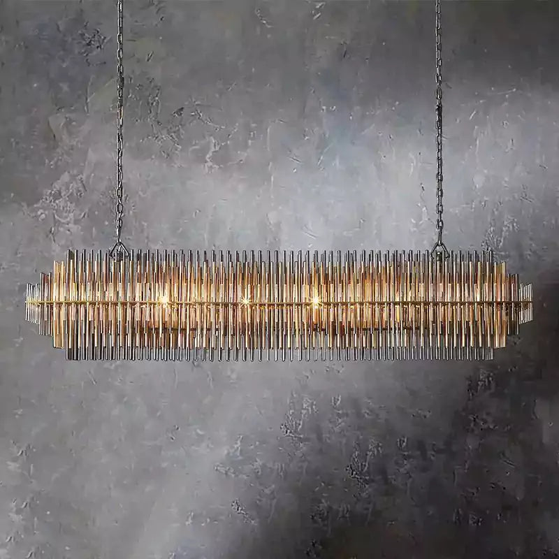 Emiley Rectangular Chandelier 54"
