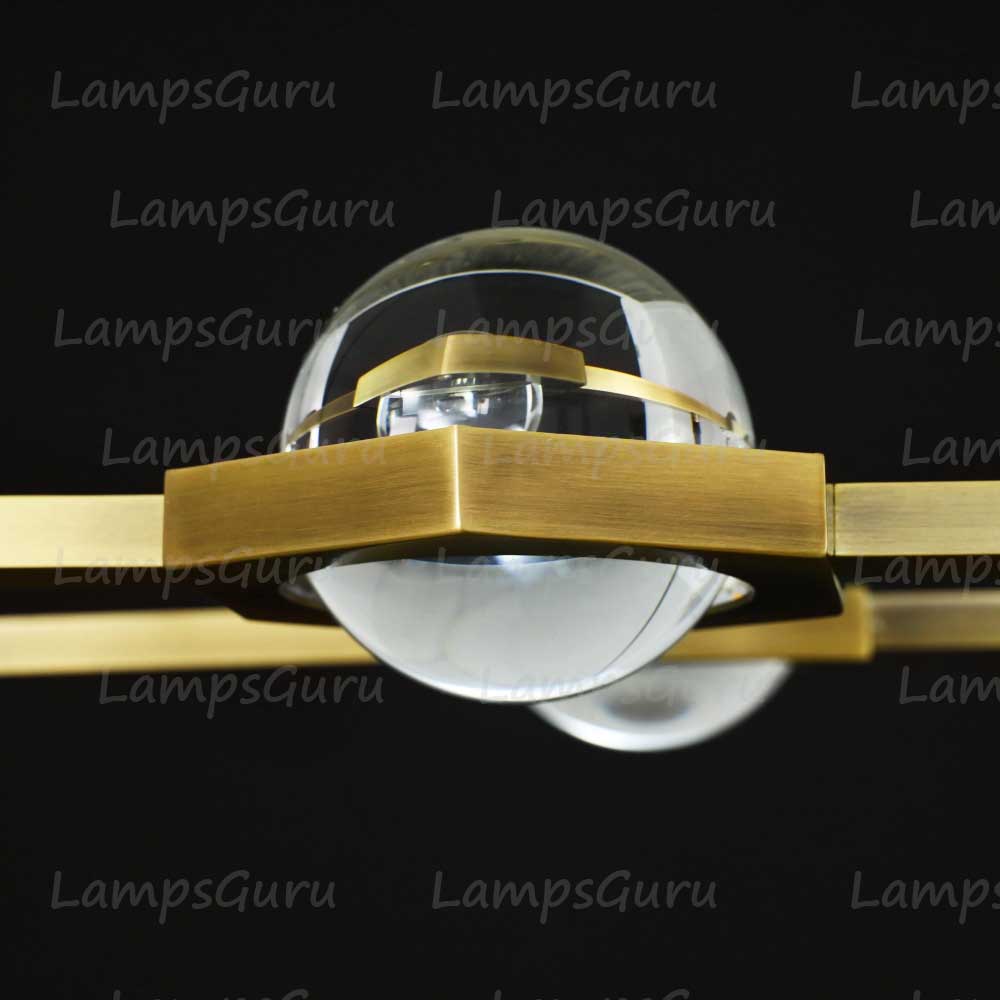 Eclatanta Rectangular Chandelier 54"