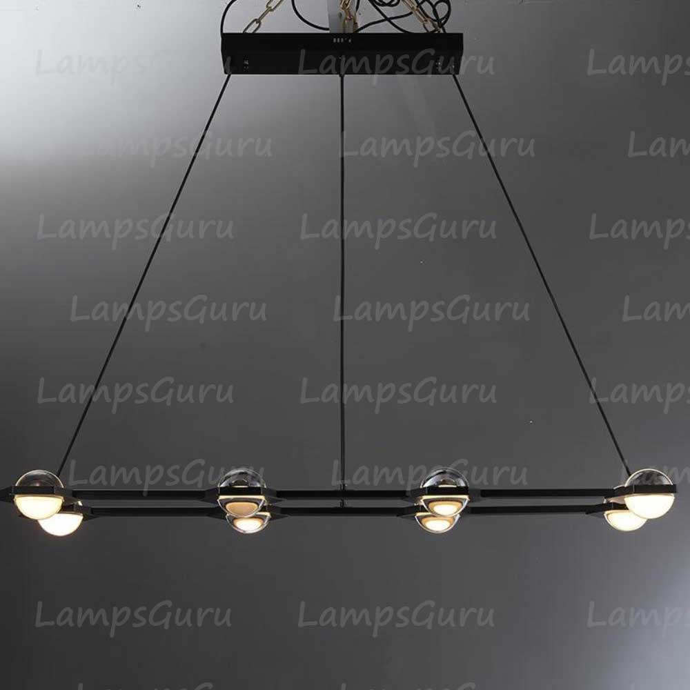 Eclatanta Rectangular Chandelier 54"
