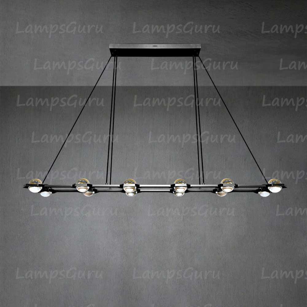 Eclatanta Rectangular Chandelier 72"