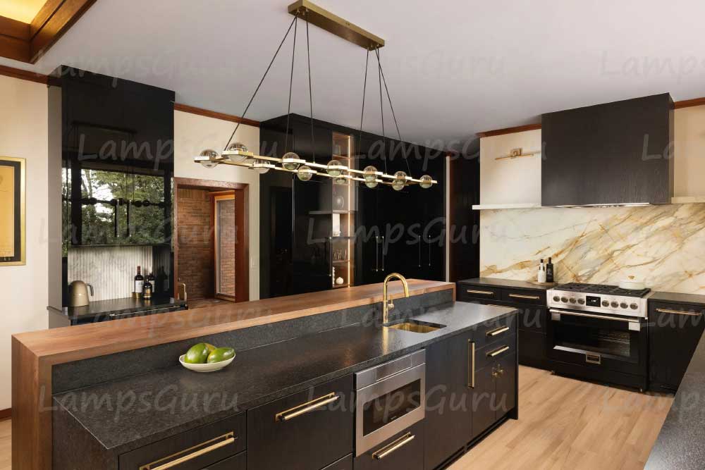 Eclatanta Rectangular Chandelier 72"