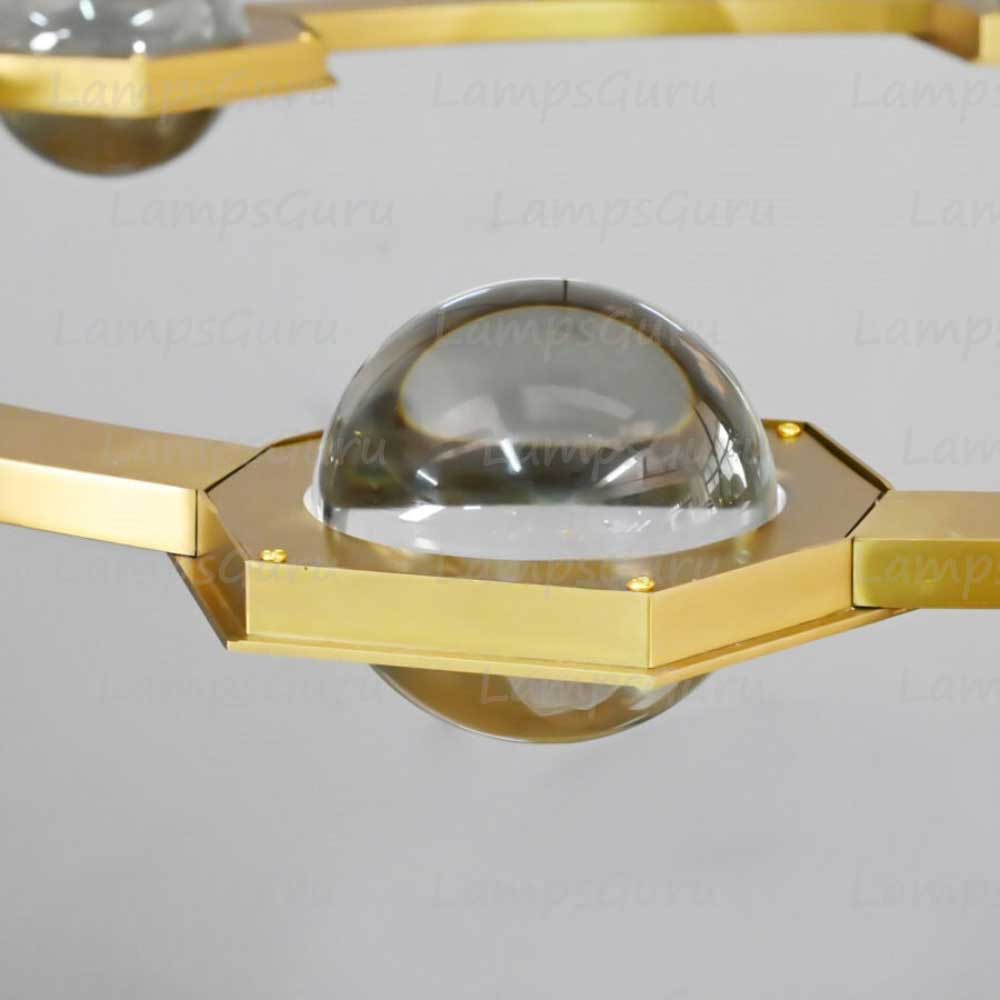 Eclatanta Round Chandelier 60"