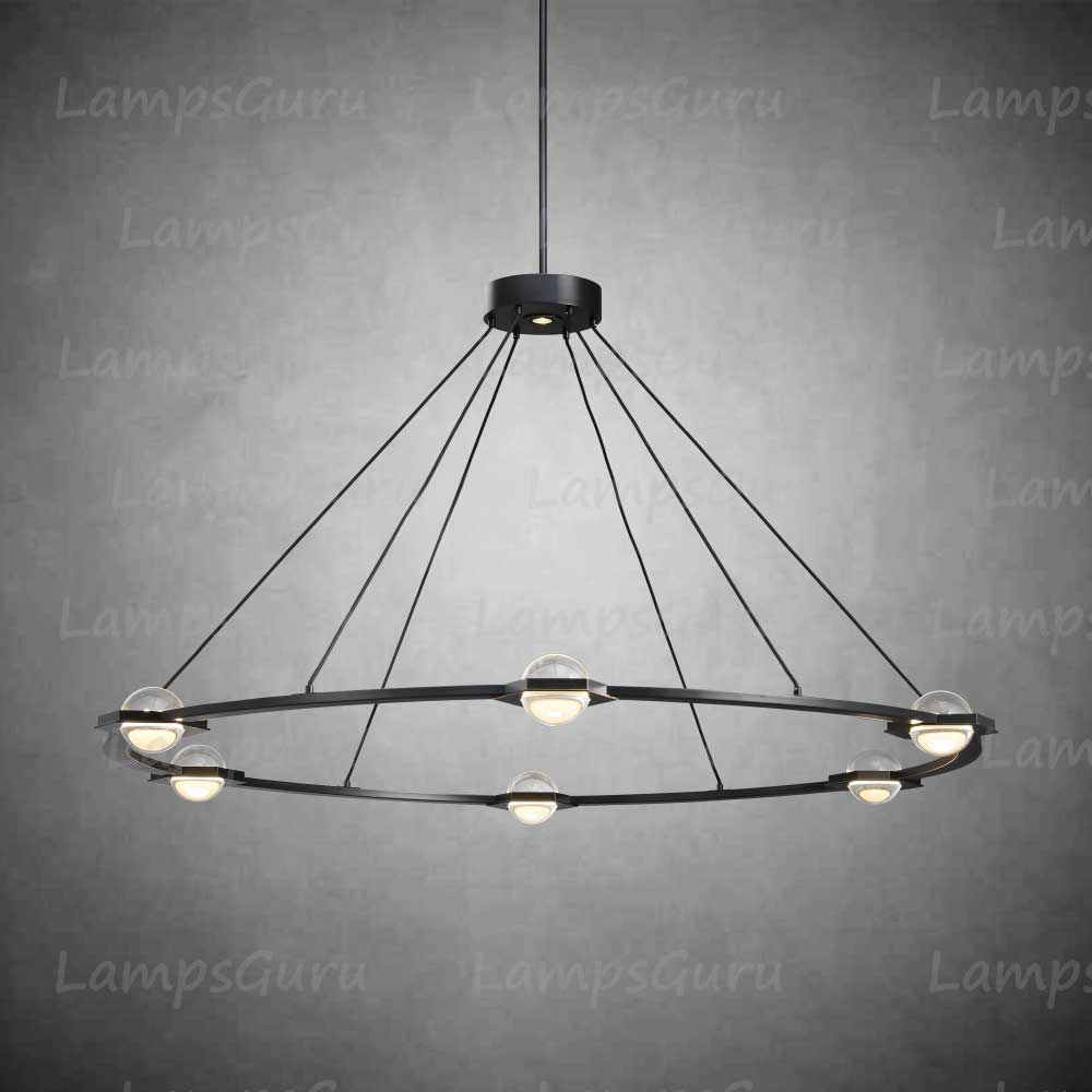 Eclatanta Round Chandelier 60"