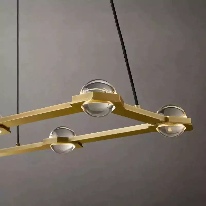 Eclatanta Rectangular Chandelier 72"