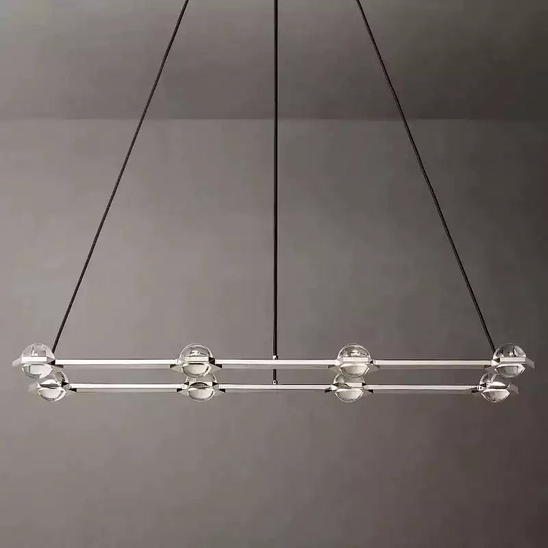 Eclatanta Rectangular Chandelier 54"
