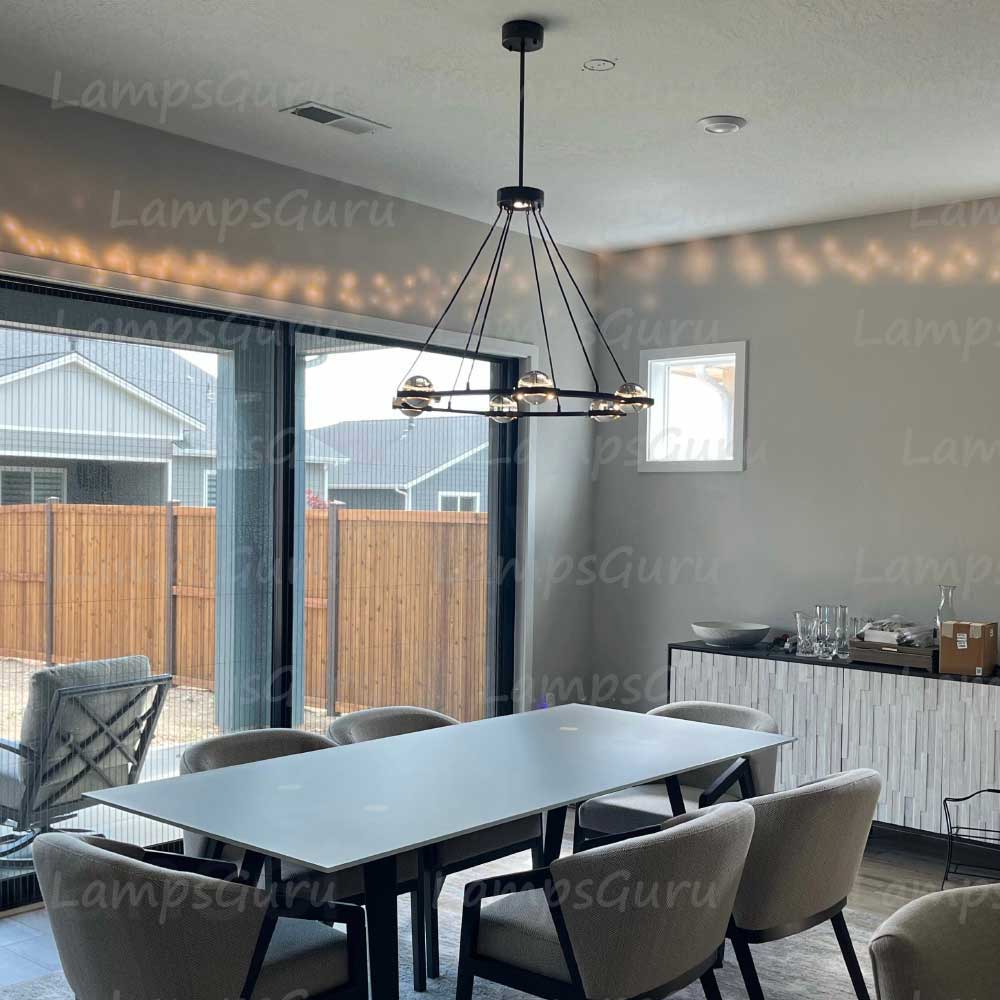 Eclatanta Round Chandelier 36"