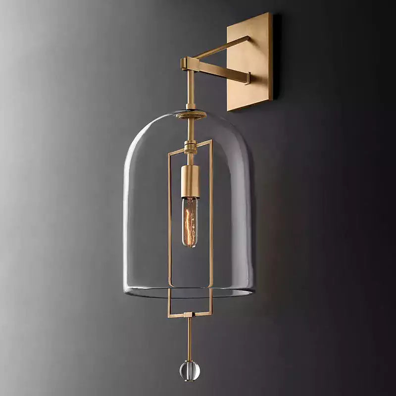 Fulcrumy Glass Shade Grand Sconce