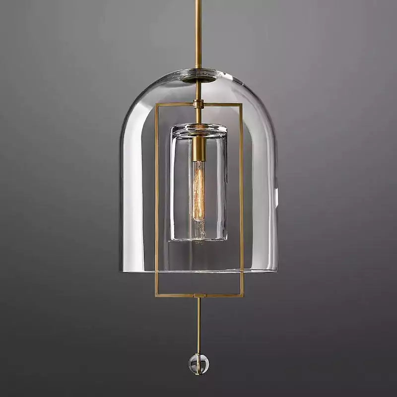 Fulcrumy Glass Shade Grand Sconce