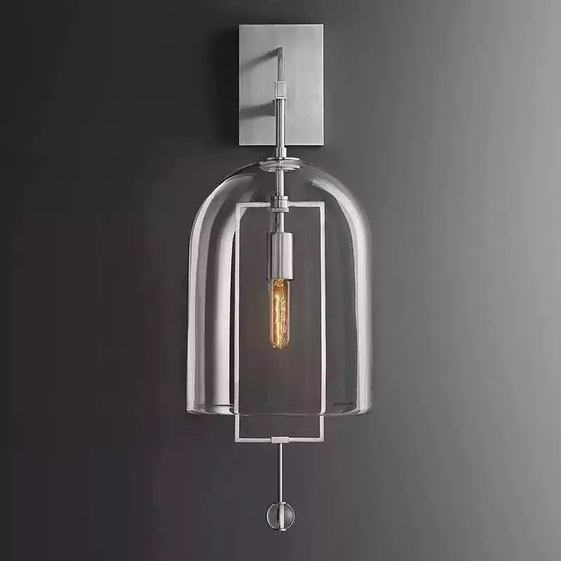 Fulcrumy Glass Shade Grand Sconce