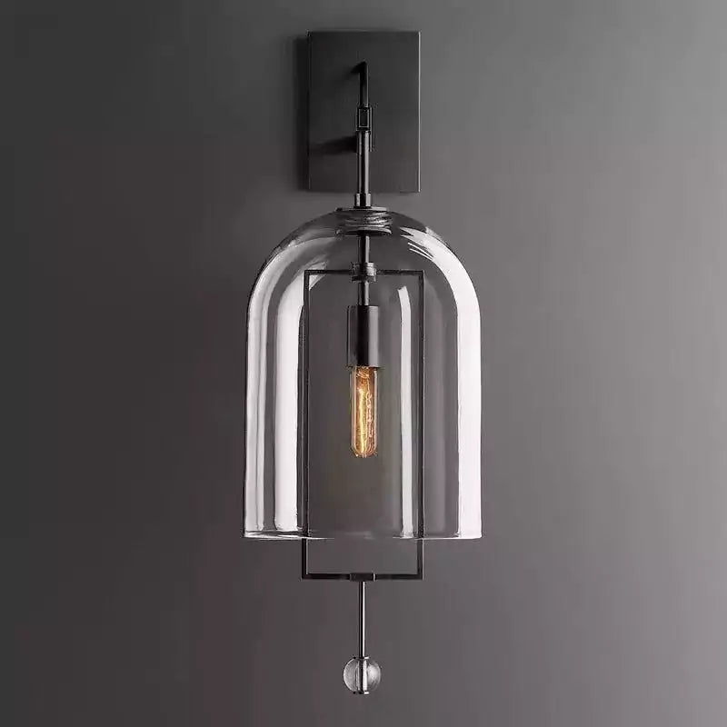 Fulcrumy Glass Shade Grand Sconce