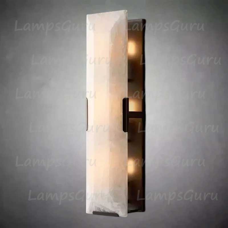 Harlowa Calcite Linear Sconce
