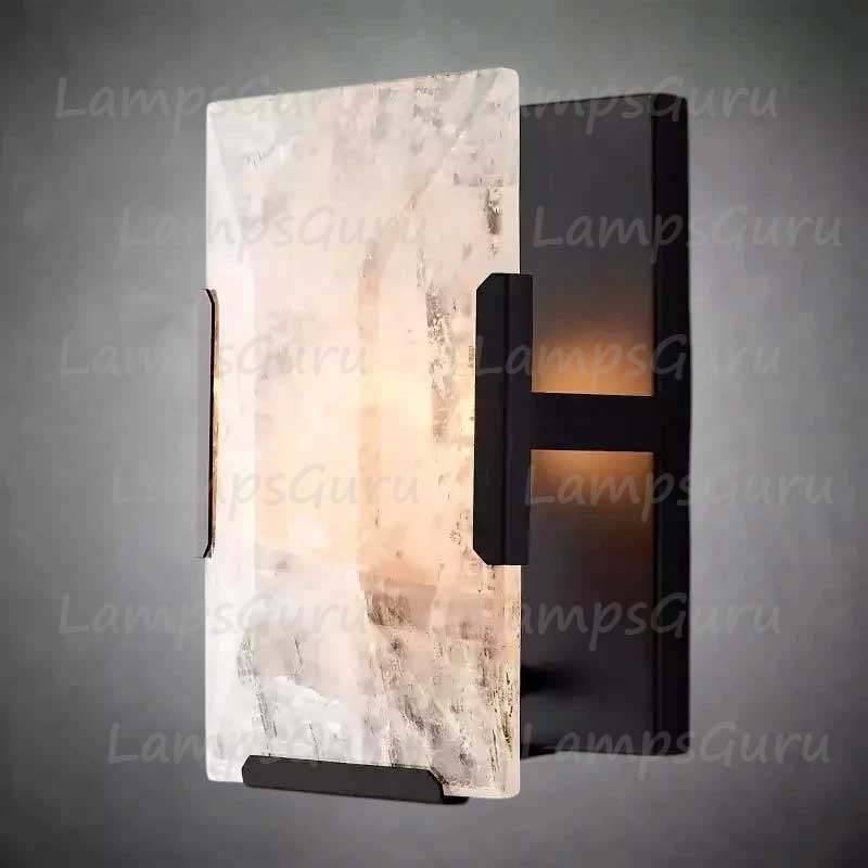 Harlowa Calcite Short Wall Sconce