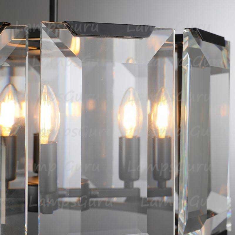 LG Harlew Crystal Round Chandelier 19"