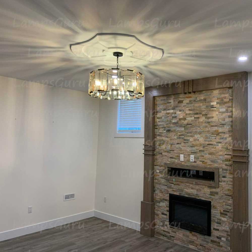 Harlowa Crystal Round Chandelier 31"