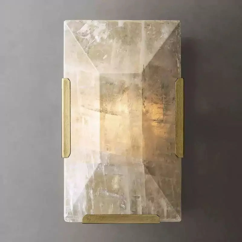 Harlowa Calcite Short Wall Sconce
