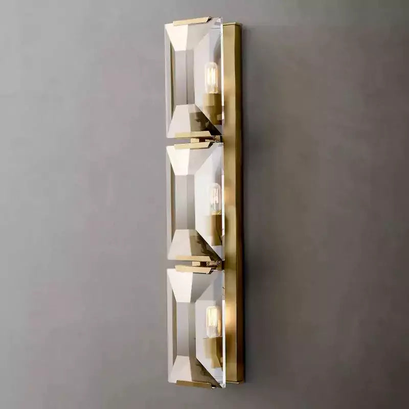 Harlowa Crystal Triple Wall Sconce