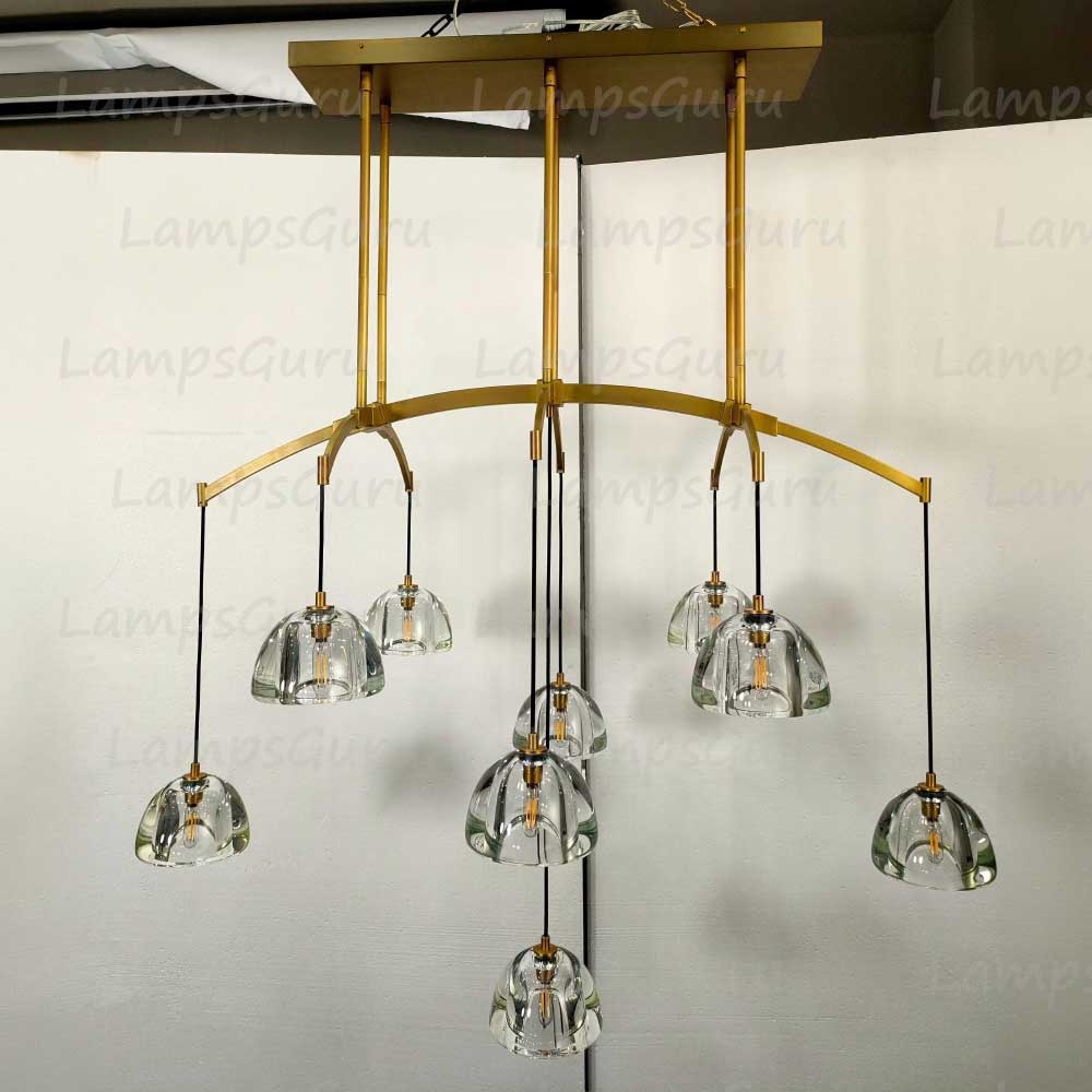 LG Hemis Linear Chandelier 54"