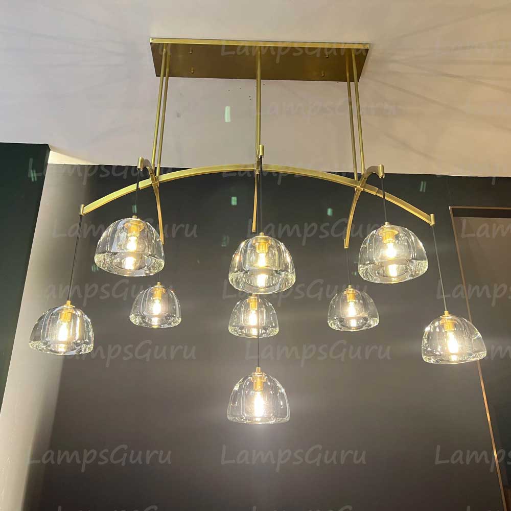 LG Hemis Linear Chandelier 54"