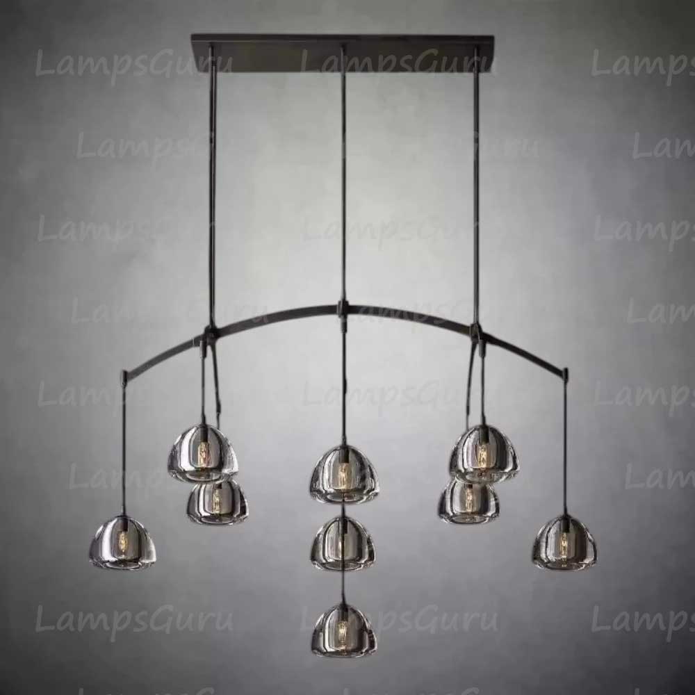LG Hemis Linear Chandelier 54"