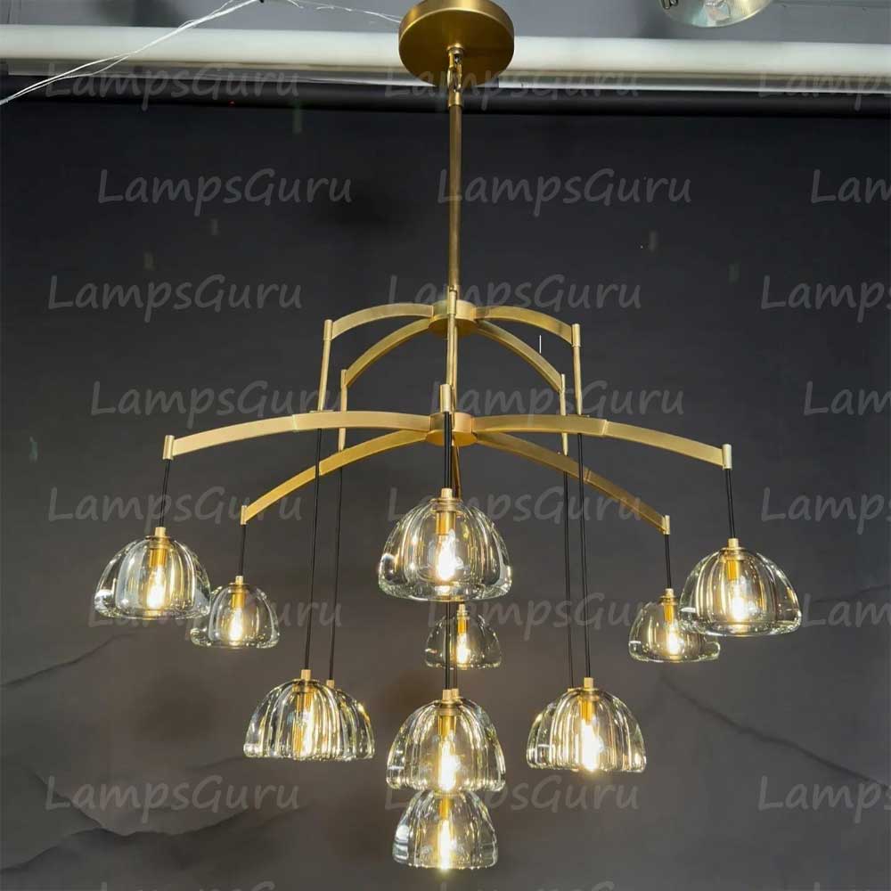LG Hemis Round Chandelier 48"