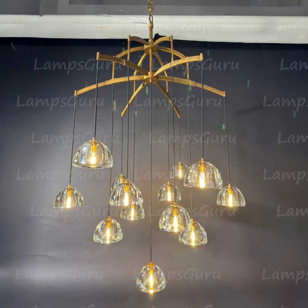 LG Hemis Round Chandelier 48"