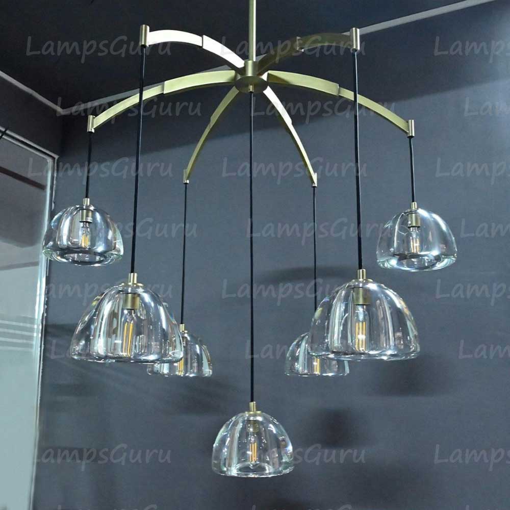 LG Hemis Round Chandelier 36"