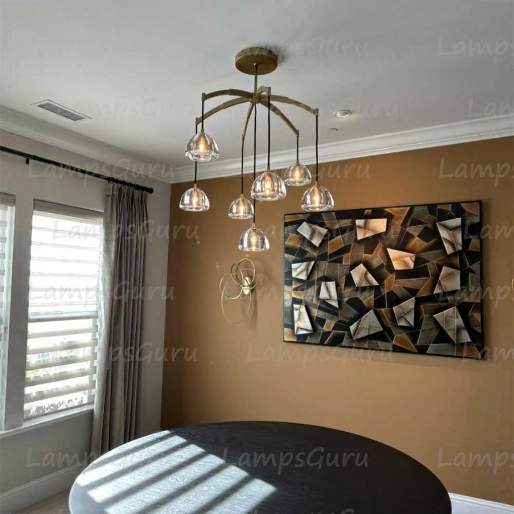 LG Hemis Round Chandelier 36"