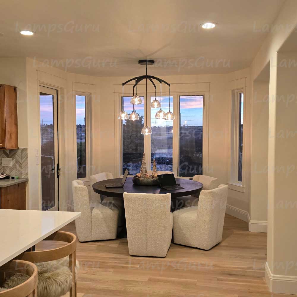 LG Hemis Round Chandelier 36"