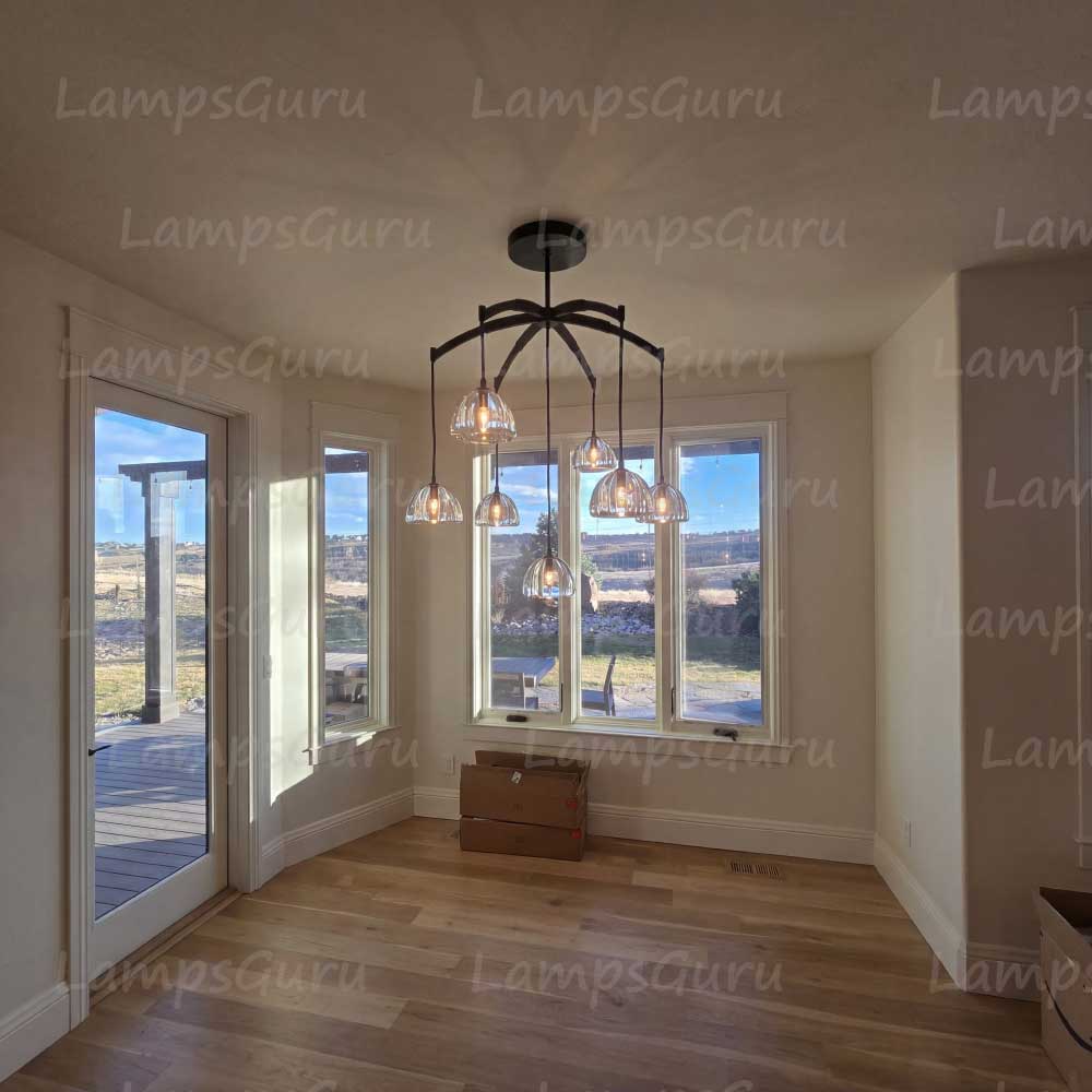LG Hemis Round Chandelier 36"