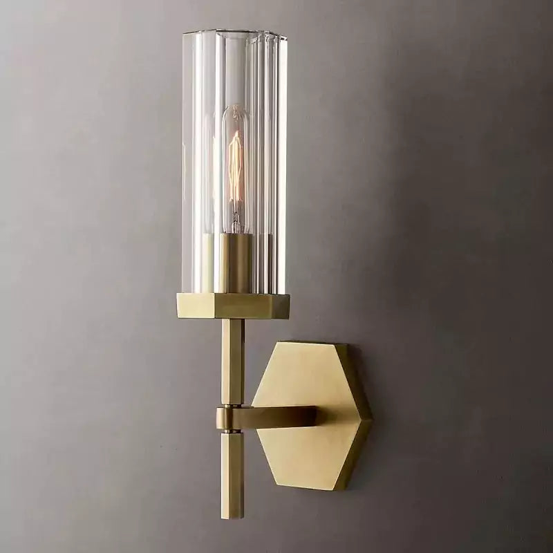 Lambethy Hexagonal Wall Sconce