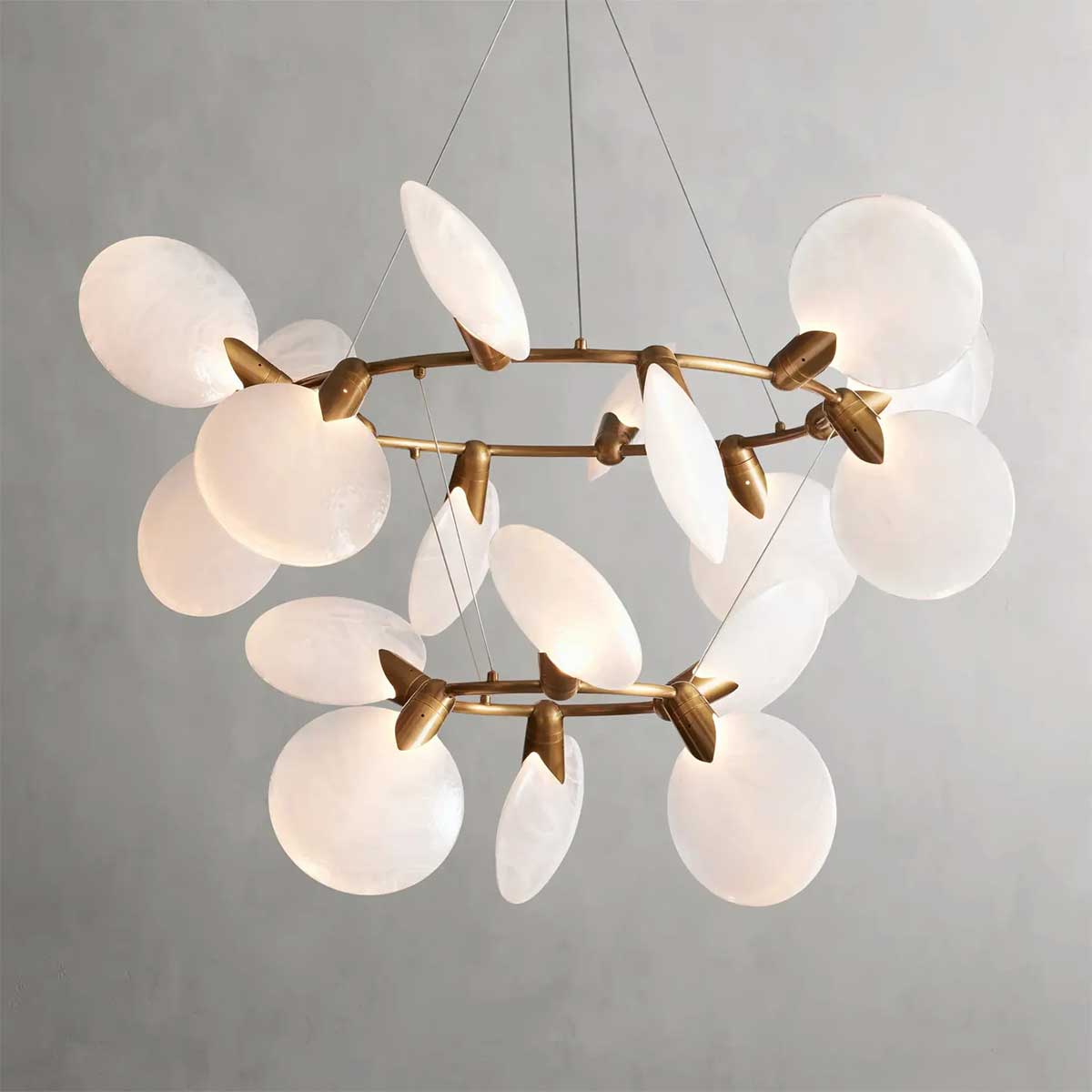Lylay 2-Tiered Halo Chandelier