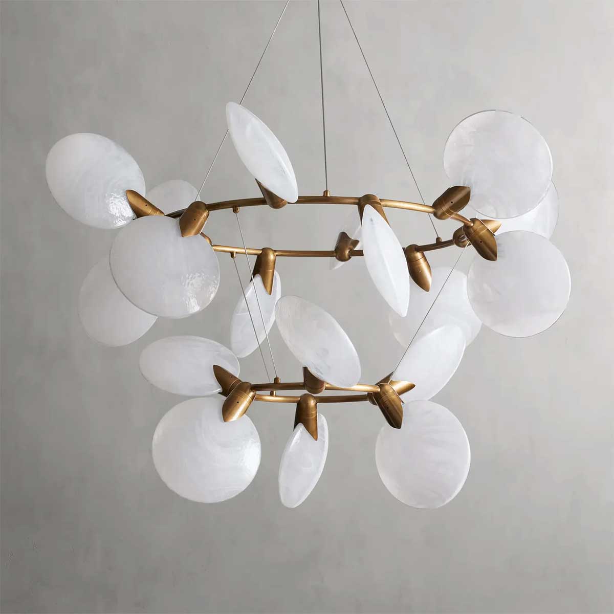 Lylay 2-Tiered Halo Chandelier