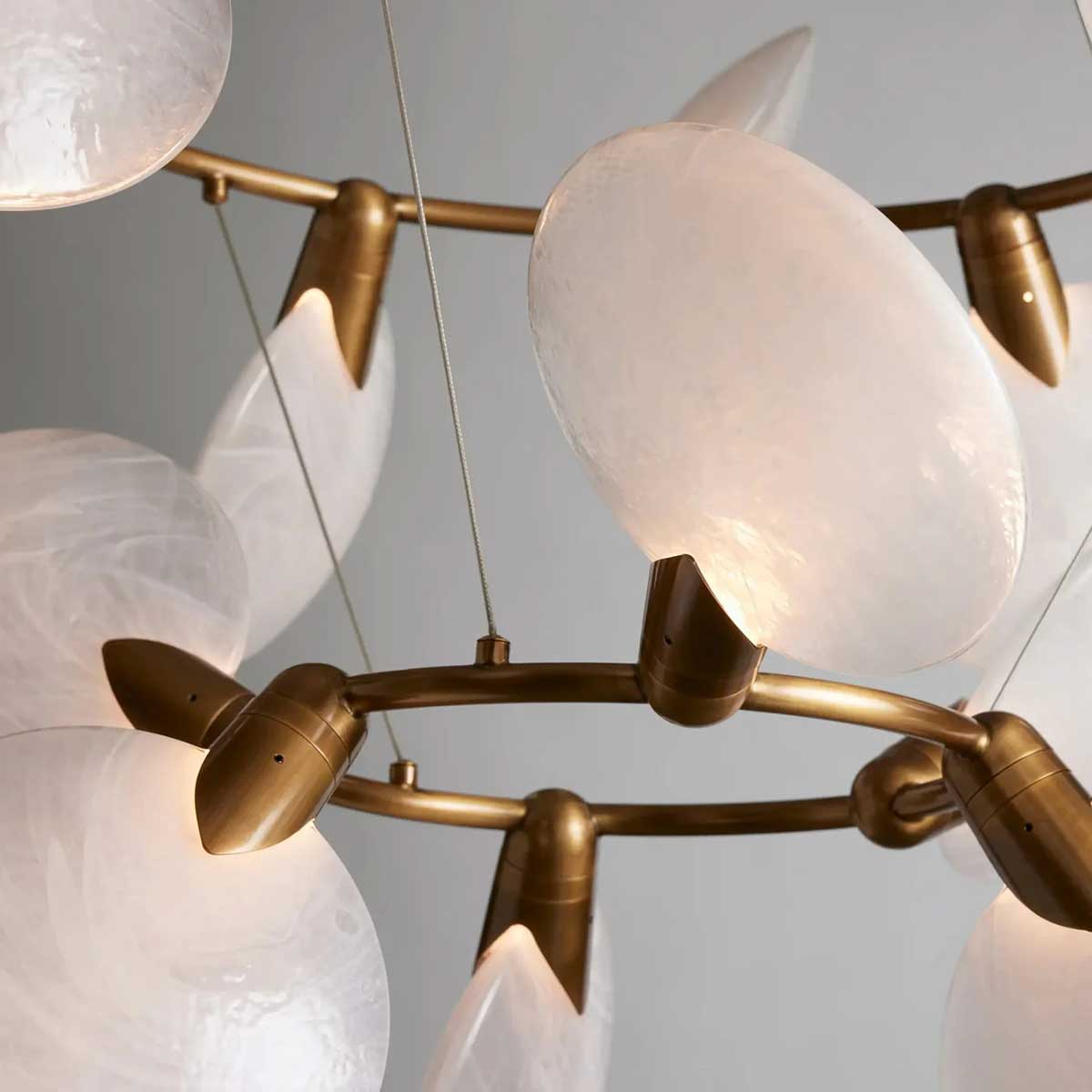 Lylay 2-Tiered Halo Chandelier