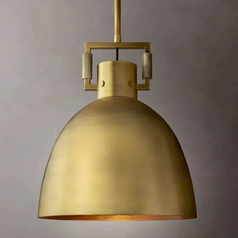 Machinista Metal Cloche Pendant Light