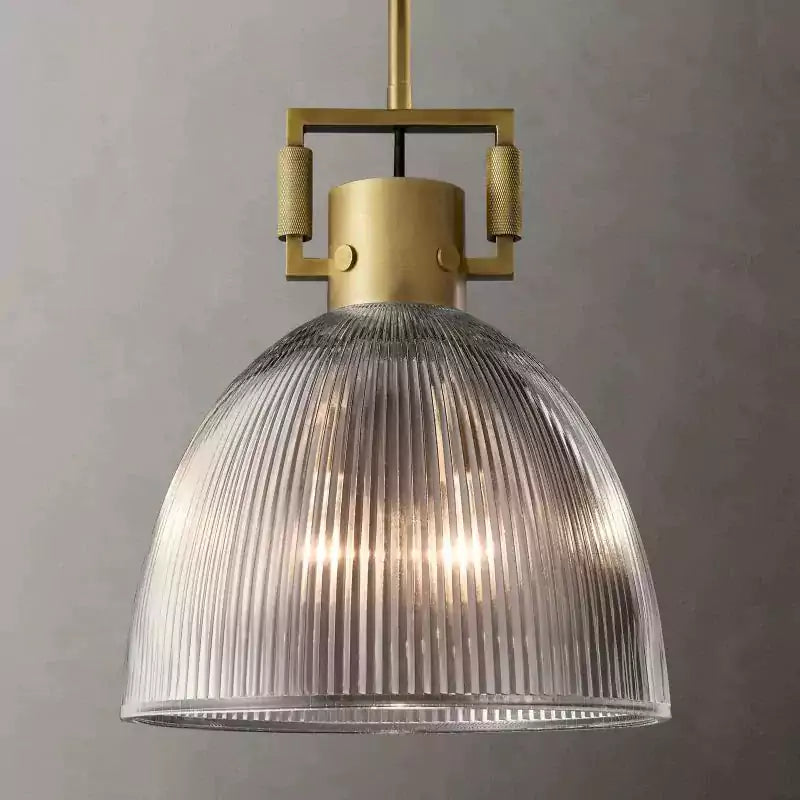 Machinista Prismatic Cloche Pendant Light