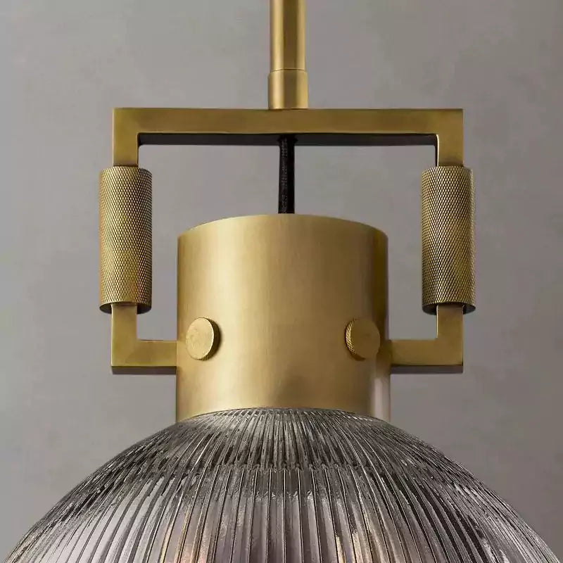 Machinista Prismatic Cloche Pendant Light