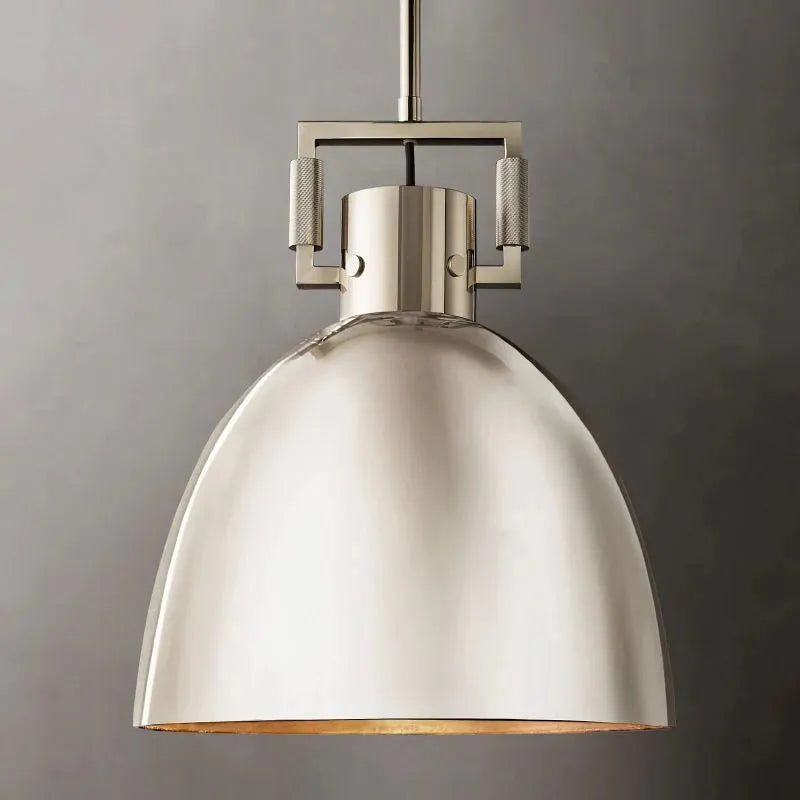 Machinista Metal Cloche Pendant Light