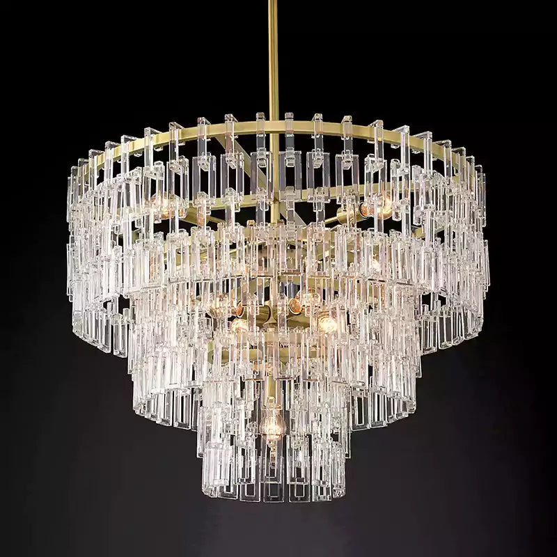Marignany Tiered Round Chandelier 36"