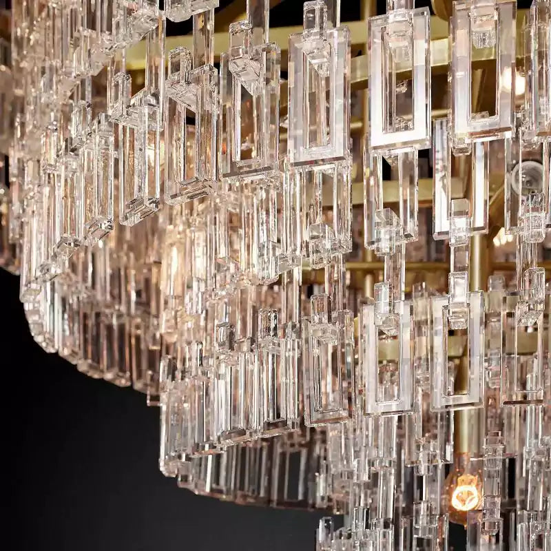 Marignany Tiered Round Chandelier 48"