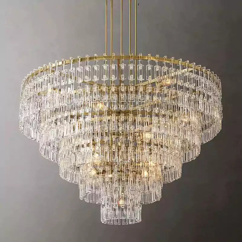 Marignany Tiered Round Chandelier 60"